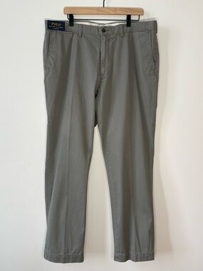 Polo by Ralph Lauren Olive Gray Straight Chino Pants
